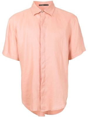 Handred Rose linen shirt - Orange