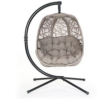 Hanging Egg Patio Chair Branch by Flower House