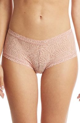 Hanky Panky Animal Lace Briefs in Inner Peace