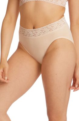 Hanky Panky Cotton French Briefs in Chai