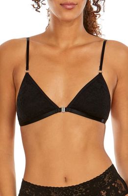 Hanky Panky Daily Lace Wireless Convertible Padded Bra in Black