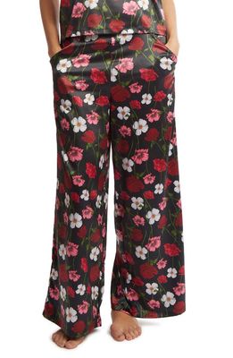 Hanky Panky Luxe Satin Pajama Pants in Am I Dreaming
