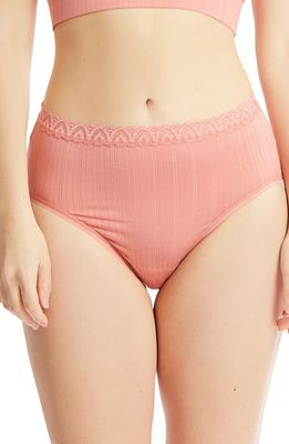 Hanky Panky MellowLuxe French Briefs in Antique Rose Pink