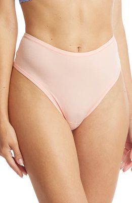 Hanky Panky PlayStretch High Rise Thong in Sweet Nothing