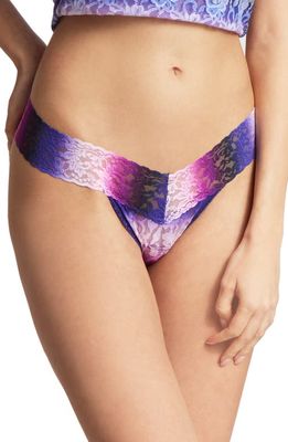 Hanky Panky Print Low Rise Thong in Before Sunset Print
