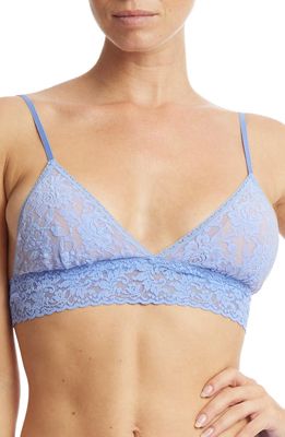 Hanky Panky Signature Lace Padded Bralette in Cool Water Blue