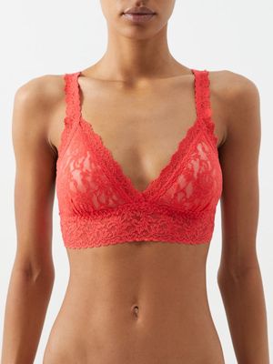 Hanky Panky - Signature Lace Padded Bralette - Womens - Red