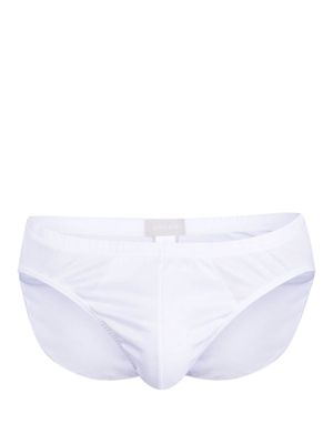 Hanro elasticated-waist cotton briefs - White
