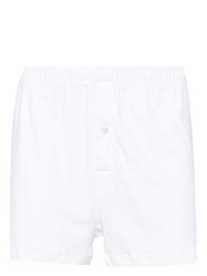 Hanro elasticated-waist jersey boxers - White