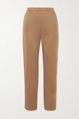 Hanro - Grand Central Modal And Silk-blend Pants - Brown