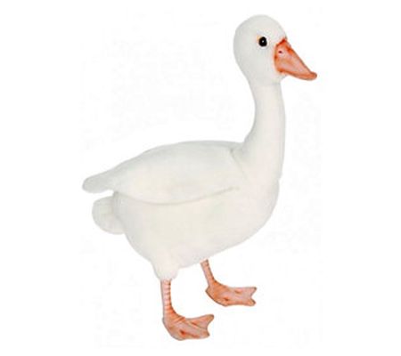 Hansa 10" Young Duck White Plush