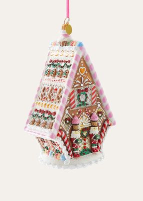 Hansel & Gretel Gingerbread House Christmas Ornament