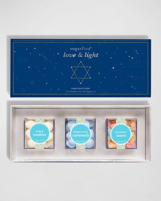 Hanukkah 2023 3-Piece Candy Bento Box