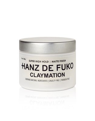 Hanz de Fuko Claymation Hair Wax 2 fl oz-No color