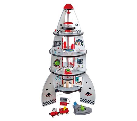 Hape Four Stage Rocket Ship Playset