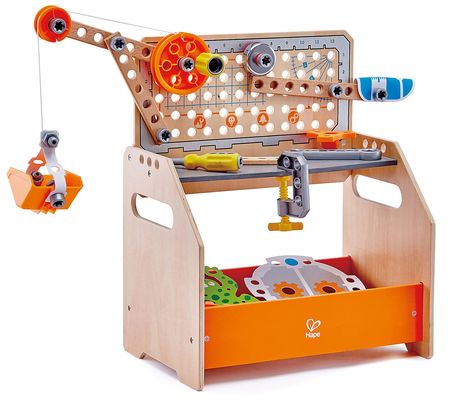 Hape Junior Inventor Discovery Scientific Workb ench - 58 Piec