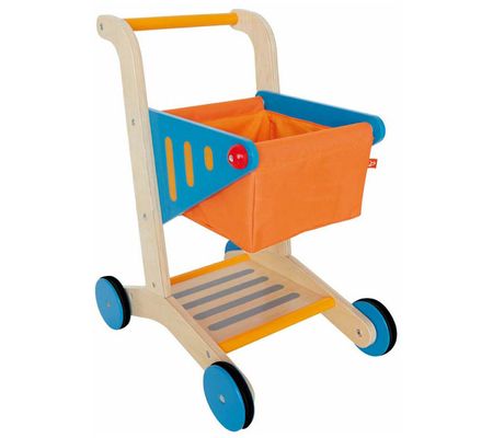 Hape Kids Wooden Shopping Cart