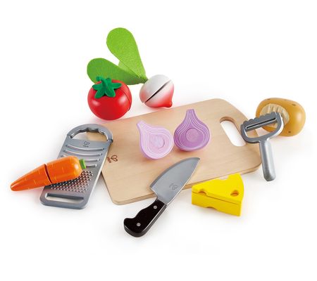 Hape Kitchen Food Playset Cooking Essentials - 10pc