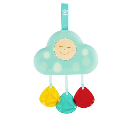 Hape Musical Cloud Light Baby Crib Mobile Toy w / Lights