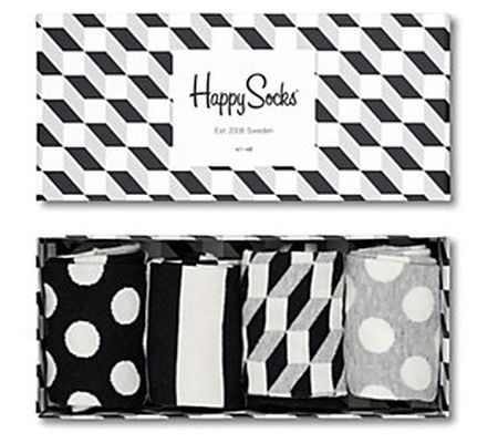 Happy Socks Filled Optic Gift Box 4-Pack
