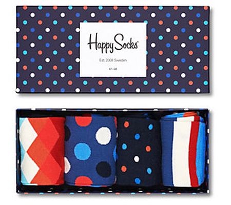 Happy Socks Multicolor 4-Pack Gift Box