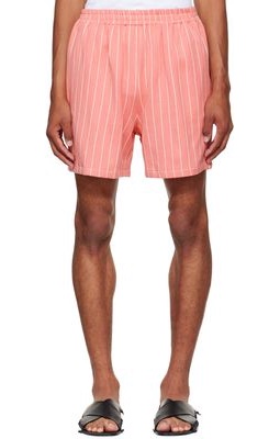 HARAGO Pink Stripe Shorts