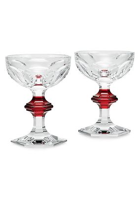 Harcourt Set of 2 Crystal Coupes
