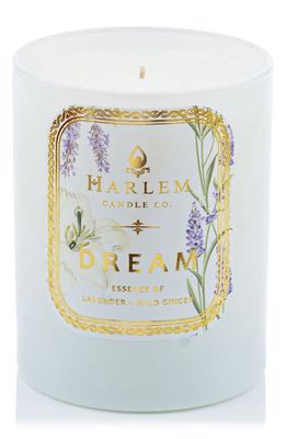 Harlem Candle Co. Dream Luxury Candle in White Tones