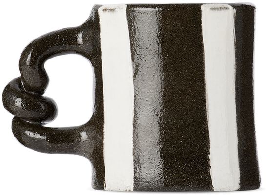 Harlie Brown Studio Black Latte Mug
