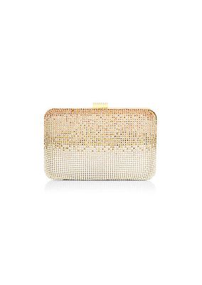 Harlow Crystal Mesh Minaudiere