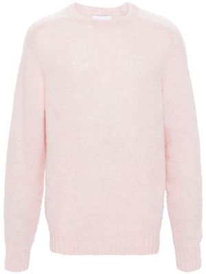 Harmony Paris Shaggy brushed wool jumper - Pink