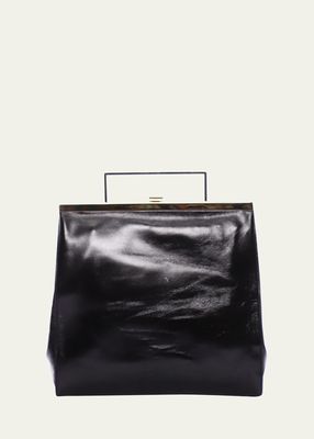 Harper Top-Handle Bag in Leather