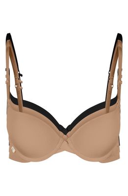 Harper Wilde The Boost Assorted 3-Pack Underwire Push-Up Bras in Tan