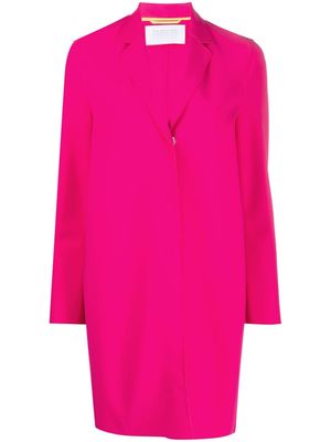 Harris Wharf London Cocoon mid-length coat - Pink
