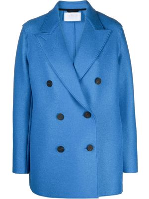Harris Wharf London double-breasted blazer - Blue