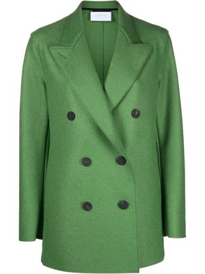 Harris Wharf London double-breasted blazer - Green