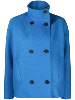 Harris Wharf London double-breasted wool jacket - Blue