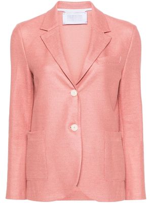 Harris Wharf London knitted single-breasted blazer - Pink