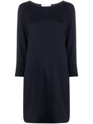 Harris Wharf London long-sleeve jumper dress - Blue