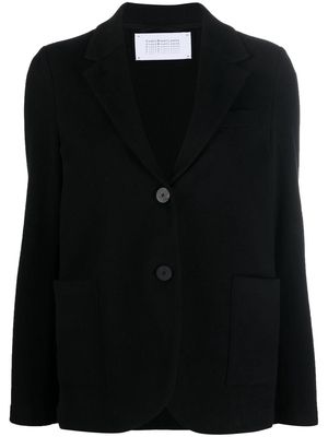 Harris Wharf London notched-collar single-breasted blazer - Black