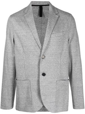 Harris Wharf London notched-lapels single-breasted blazer - Grey