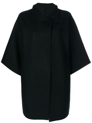 Harris Wharf London oversized cape jacket - Black