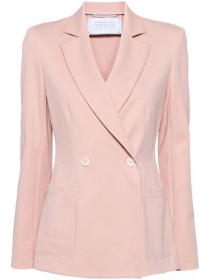 Harris Wharf London shoulder-pads double-breasted blazer - Pink