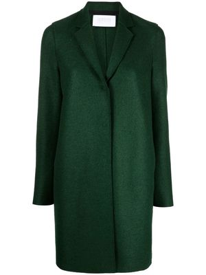 Harris Wharf London single-breasted fitted coat - Green