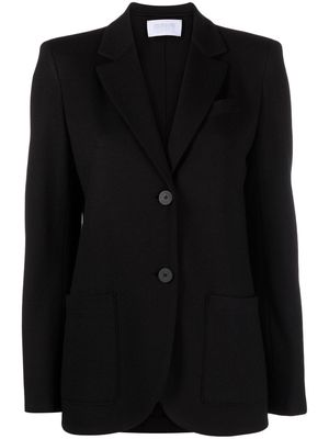 Harris Wharf London single-breasted wool blazer - Black