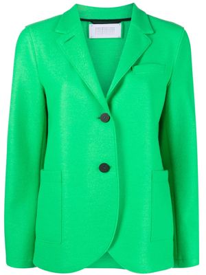 Harris Wharf London single-breasted wool blazer - Green