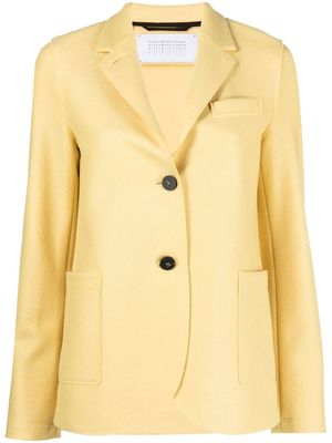 Harris Wharf London single-breasted wool blazer - Yellow