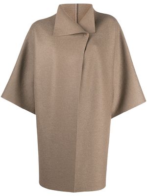 Harris Wharf London three-quarter sleeve coat - Neutrals