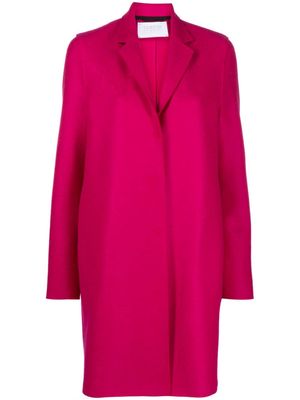 Harris Wharf London virgin-wool notched-lapels coat - Pink