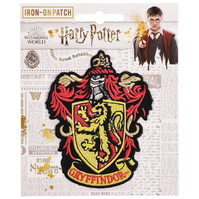 Harry Potter 3" Gryffindor Crest Iron-On Patch